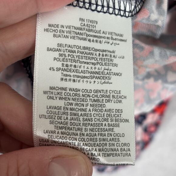 BCBGGeneration Babydoll Dress Small Ditsy Floral Flare Skater Maximalist Twee - Picture 8 of 10